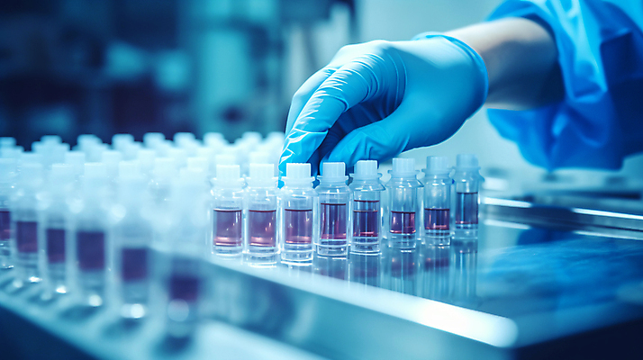 JPG 편집이미지 손 손짓 신체부위 파란색 약 실험복 약병 연구원 검수 바이오 연구소 편집실사 AI인물포토 AI콘텐츠 직업 컬러 의학 모션 사람 가운 CG 병_담는 파일형식 AI포토