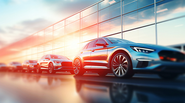 JPG 구름 편집이미지 자동차 사람없음 햇빛 판매 전시 거래 전시회 광택 중고차 편집실사 AI컴퓨터그래픽 AI콘텐츠 자연요소 육상교통 태양 CG 파일형식