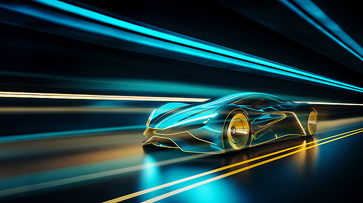 JPG 편집이미지 백그라운드 자동차 미래 사람없음 빛 반사 속도 네온 편집실사 AI컴퓨터그래픽 AI콘텐츠 육상교통 컨셉 CG 파일형식