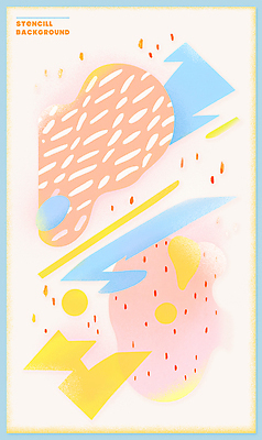 도형 PSD 포스터 백그라운드 그래픽백그라운드 일러스트 추상 사람없음 컬러풀 패턴백그라운드 그라데이션 스탠실 파스텔톤 국내일러스트 컬러 무늬 패턴 그래픽 파일형식