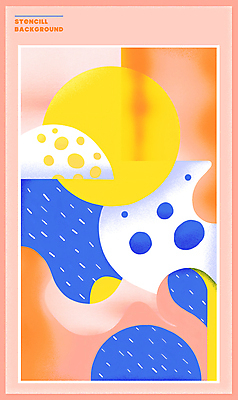 도형 PSD 포스터 백그라운드 그래픽백그라운드 일러스트 추상 사람없음 컬러풀 패턴백그라운드 그라데이션 스탠실 파스텔톤 국내일러스트 컬러 무늬 패턴 그래픽 파일형식