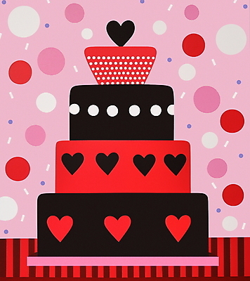 JPG 분홍색 일러스트 발렌타인데이 사람없음 케이크 초콜릿 빈티지 국내일러스트 AI일러스트 AI콘텐츠 카드프레임 컬러 컨셉 데이이벤트 디저트 프레임 파일형식