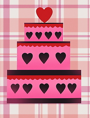 JPG 분홍색 일러스트 발렌타인데이 사람없음 케이크 초콜릿 빈티지 국내일러스트 AI일러스트 AI콘텐츠 카드프레임 컬러 컨셉 데이이벤트 디저트 프레임 파일형식