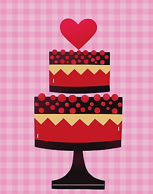 JPG 분홍색 일러스트 발렌타인데이 사람없음 케이크 초콜릿 빈티지 국내일러스트 AI일러스트 AI콘텐츠 카드프레임 컬러 컨셉 데이이벤트 디저트 프레임 파일형식