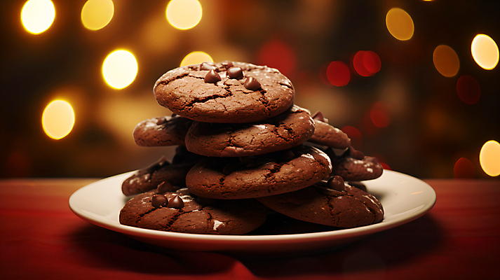 JPG 편집이미지 접시 음식 사람없음 갈색 쌓기 쿠키 초콜릿 달콤 보케 초코칩 초코칩쿠키 편집실사 AI포토 AI콘텐츠 식기 컬러 모션 디저트 맛 CG 초코쿠키 파일형식