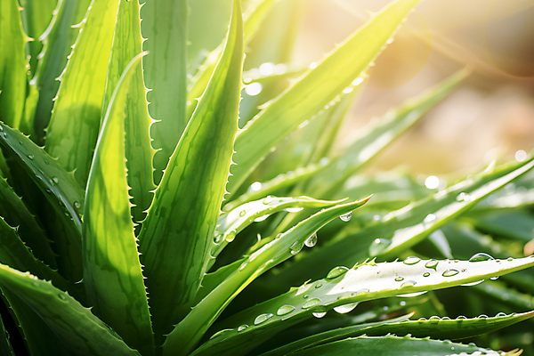 JPG 편집이미지 사람없음 초록색 뷰티 피부 디지털합성 천연 보습 알로에 알로에베라 편집실사 AI포토 AI콘텐츠 식물 컬러 신체부위 CG 파일형식