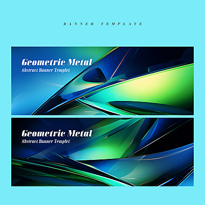 PSD 템플릿 배너 배너템플릿 선 백그라운드 패턴 곡선 사람없음 초록색 파란색 금속 현수막 지오메트릭 컬러 무늬 재질 파일형식