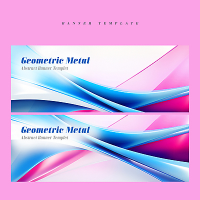PSD 템플릿 배너 배너템플릿 선 분홍색 백그라운드 패턴 곡선 사람없음 파란색 금속 현수막 지오메트릭 컬러 무늬 재질 파일형식