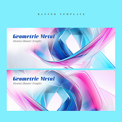 PSD 템플릿 배너 배너템플릿 선 분홍색 백그라운드 패턴 곡선 사람없음 파란색 금속 현수막 지오메트릭 컬러 무늬 재질 파일형식