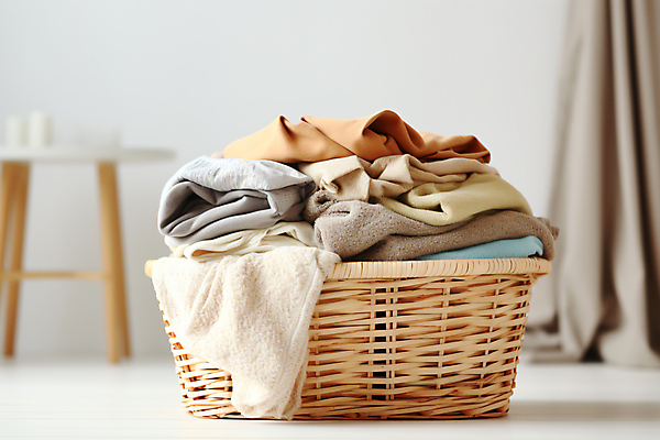 JPG 편집이미지 옷 사람없음 바구니 빨래 가득함 담기 정리 빨래바구니 빨랫감 편집실사 AI포토 AI콘텐츠 가사 모션 CG 파일형식