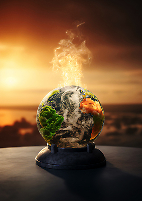 JPG 편집이미지 지구 유리 공해 사람없음 연기 구슬 지구온난화 이산화탄소 편집실사 AI컴퓨터그래픽 AI콘텐츠 재질 CG 기후변화 파일형식