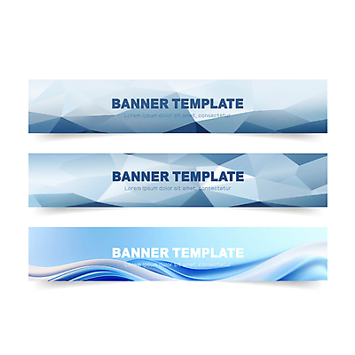템플릿 배너 배너템플릿 백그라운드 패턴 곡선 사람없음 파란색 세트 현수막 기하학 지오메트릭 AI파일 선 컬러 무늬 파일형식 벡터