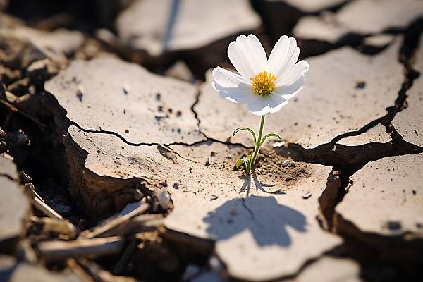 JPG 편집이미지 꽃 사람없음 희망 균열 아스팔트 자연재해 사건 시멘트 붕괴 깨짐 지진 편집실사 AI포토 AI콘텐츠 식물 감정 도로 컨셉 모션 CG 재해 파일형식