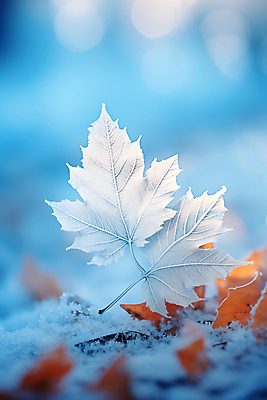 JPG 나무 편집이미지 잎 겨울 나뭇잎 풍경 근접촬영 사람없음 나뭇가지 눈 차가움 서리 편집실사 AI포토 AI콘텐츠 자연요소 식물 계절 뷰포인트 날씨 CG 파일형식