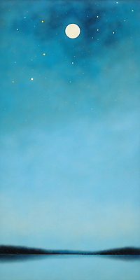 JPG 바다 백그라운드 일러스트 자연 밤하늘 풍경 초원 사람없음 파란색 달 야간 국내일러스트 AI일러스트 AI콘텐츠 자연요소 컬러 하늘 생태계 파일형식