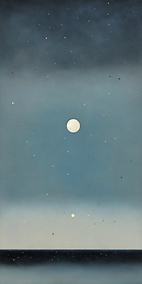 JPG 바다 백그라운드 일러스트 자연 밤하늘 풍경 초원 사람없음 달 야간 국내일러스트 AI일러스트 AI콘텐츠 자연요소 하늘 생태계 파일형식