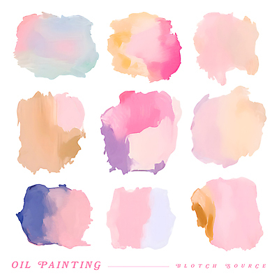 PSD 일러스트 페인팅 붓터치 타이포그라피 사람없음 컬러풀 물감 분위기 디자인소스 엘리먼트 유화 유화물감 국내일러스트 문자 컬러 컨셉 미술 미술도구 파일형식 편집소스