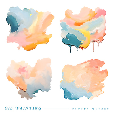 PSD 일러스트 페인팅 붓터치 타이포그라피 사람없음 컬러풀 물감 분위기 디자인소스 엘리먼트 유화 유화물감 국내일러스트 문자 컬러 컨셉 미술 미술도구 파일형식 편집소스