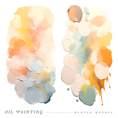 PSD 일러스트 페인팅 붓터치 타이포그라피 사람없음 컬러풀 물감 분위기 디자인소스 엘리먼트 유화 유화물감 국내일러스트 문자 컬러 컨셉 미술 미술도구 파일형식 편집소스