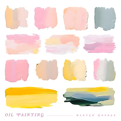 PSD 일러스트 페인팅 붓터치 타이포그라피 사람없음 컬러풀 물감 분위기 디자인소스 엘리먼트 유화 유화물감 국내일러스트 문자 컬러 컨셉 미술 미술도구 파일형식 편집소스