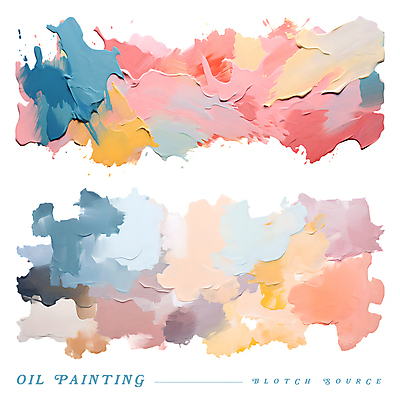 PSD 일러스트 페인팅 붓터치 타이포그라피 사람없음 컬러풀 물감 분위기 디자인소스 엘리먼트 유화 유화물감 국내일러스트 문자 컬러 컨셉 미술 미술도구 파일형식 편집소스