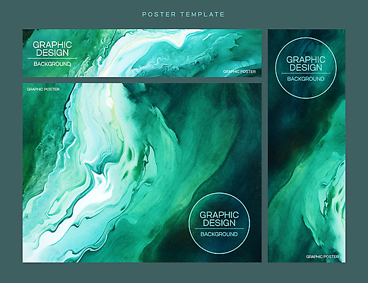 템플릿 배너 배너템플릿 포스터 백그라운드 추상 타이포그라피 사람없음 초록색 페인트 현수막 AI파일 문자 컬러 무늬 파일형식 벡터