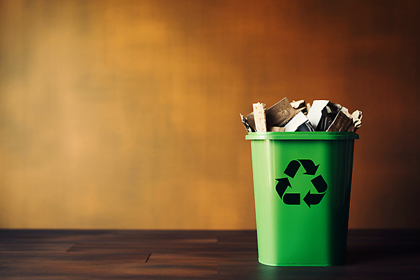 JPG 편집이미지 사람없음 재활용 쓰레기통 디지털합성 친환경 분리수거 분리수거함 폐지 업사이클링 재활용표시 편집실사 AI포토 AI콘텐츠 표시 환경 CG 수거함 파일형식