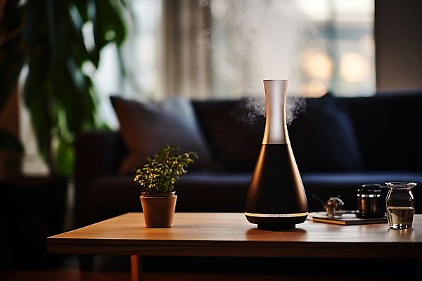 JPG 편집이미지 화분 거실 창문 탁자 실내 사람없음 전자제품 인테리어 소파 수증기 가습기 습도 편집실사 AI포토 AI콘텐츠 디자인 가구 의자 내부 CG 파일형식