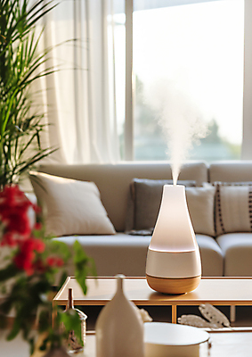 JPG 편집이미지 거실 창문 탁자 실내 사람없음 전자제품 인테리어 소파 수증기 가습기 습도 편집실사 AI포토 AI콘텐츠 디자인 가구 의자 내부 CG 파일형식