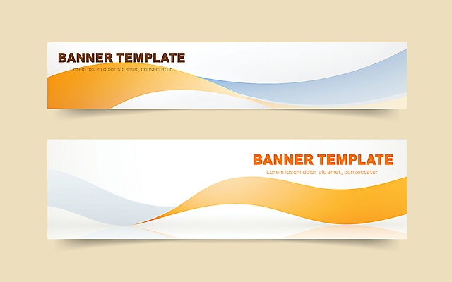 템플릿 배너 배너템플릿 가로배너 곡선 타이포그라피 사람없음 주황색 현수막 웨이브 심플 그라데이션 물결무늬 배너세트 AI파일 문자 물결 선 컬러 무늬 가로 세트 파일형식 벡터