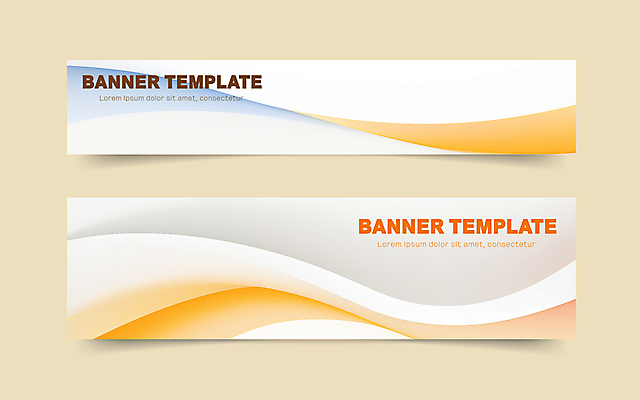 템플릿 배너 배너템플릿 가로배너 곡선 타이포그라피 사람없음 주황색 현수막 웨이브 심플 그라데이션 물결무늬 배너세트 AI파일 문자 물결 선 컬러 무늬 가로 세트 파일형식 벡터