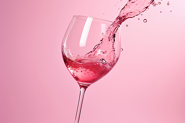 JPG 편집이미지 물결 분홍색 와인잔 잔 사람없음 와인 스플래쉬 편집실사 AI포토 AI콘텐츠 식기 컬러 술잔 주류 CG 파일형식