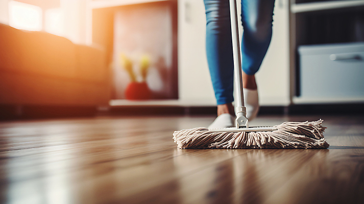 JPG 편집이미지 신체부위 다리 청소도구 청소 밀대 걸레 물걸레 바닥청소 편집실사 AI포토 AI콘텐츠 주방용품 사람 도구 CG 파일형식