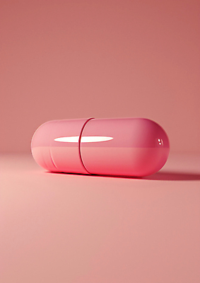 JPG 편집이미지 분홍색 건강 그림자 사람없음 알약 약 광택 건강보조식품 편집실사 AI포토 AI콘텐츠 컬러 의학 CG 건강식품 파일형식