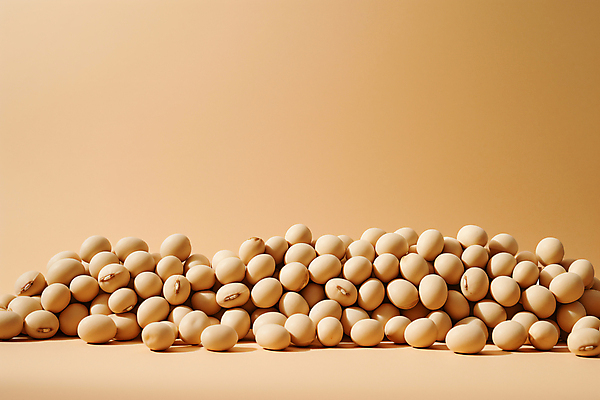 JPG 편집이미지 식재료 콩 실내 근접촬영 사람없음 디지털합성 단백질 메주콩 베이지색 편집실사 AI포토 AI콘텐츠 뷰포인트 컬러 곡류 내부 CG 영양소 파일형식