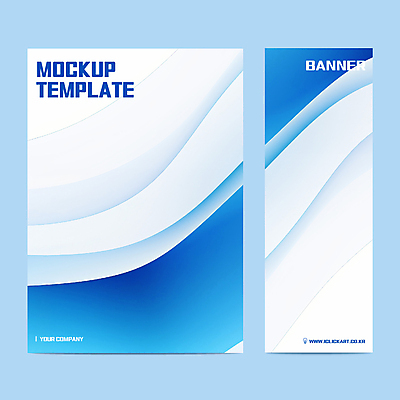 템플릿 디자인 배너 배너템플릿 포스터 세로배너 백그라운드 곡선 사람없음 그래픽 파란색 세트 웨이브 심플 물결무늬 이미지템플릿 AI파일 물결 선 컬러 무늬 세로 파일형식 벡터