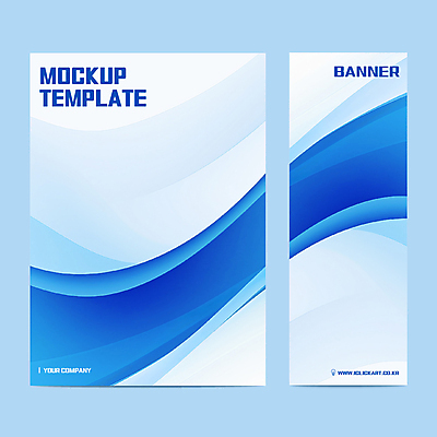 템플릿 디자인 배너 배너템플릿 포스터 세로배너 백그라운드 곡선 사람없음 그래픽 파란색 세트 웨이브 심플 물결무늬 이미지템플릿 AI파일 물결 선 컬러 무늬 세로 파일형식 벡터