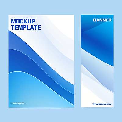 템플릿 디자인 배너 배너템플릿 포스터 세로배너 백그라운드 곡선 사람없음 그래픽 파란색 세트 웨이브 심플 물결무늬 이미지템플릿 AI파일 물결 선 컬러 무늬 세로 파일형식 벡터