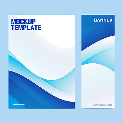 템플릿 디자인 배너 배너템플릿 포스터 세로배너 백그라운드 곡선 사람없음 그래픽 파란색 세트 웨이브 심플 물결무늬 이미지템플릿 AI파일 물결 선 컬러 무늬 세로 파일형식 벡터