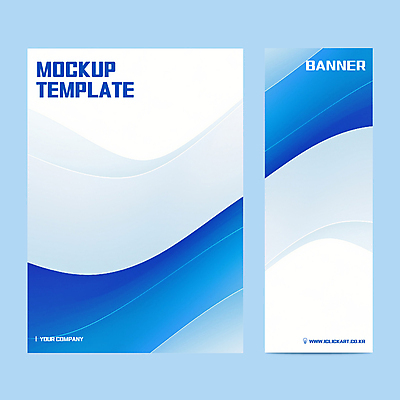 템플릿 디자인 배너 배너템플릿 포스터 세로배너 백그라운드 곡선 사람없음 그래픽 파란색 세트 웨이브 심플 물결무늬 이미지템플릿 AI파일 물결 선 컬러 무늬 세로 파일형식 벡터