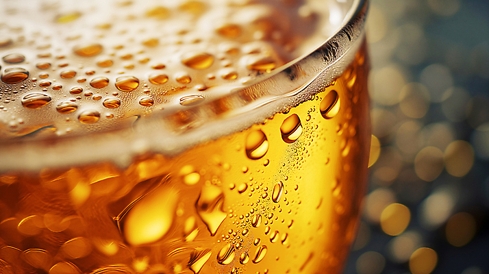 JPG 편집이미지 맥주 근접촬영 사람없음 아웃포커스 빛 주황색 거품 물방울 시원함 디지털합성 상쾌 보케 편집소스 편집실사 AI포토 AI콘텐츠 감정 뷰포인트 컬러 주류 촬영기법 CG 파일형식