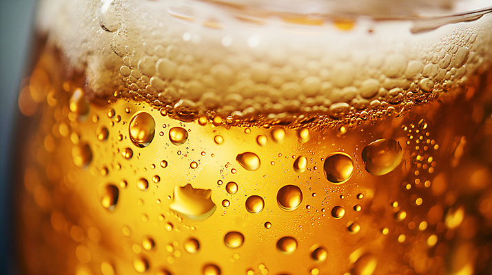 JPG 편집이미지 맥주 근접촬영 사람없음 아웃포커스 빛 주황색 거품 물방울 시원함 디지털합성 상쾌 편집소스 편집실사 AI포토 AI콘텐츠 감정 뷰포인트 컬러 주류 촬영기법 CG 파일형식