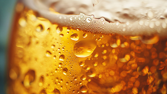 JPG 편집이미지 맥주 근접촬영 사람없음 아웃포커스 빛 주황색 거품 물방울 시원함 디지털합성 상쾌 편집소스 편집실사 AI포토 AI콘텐츠 감정 뷰포인트 컬러 주류 촬영기법 CG 파일형식