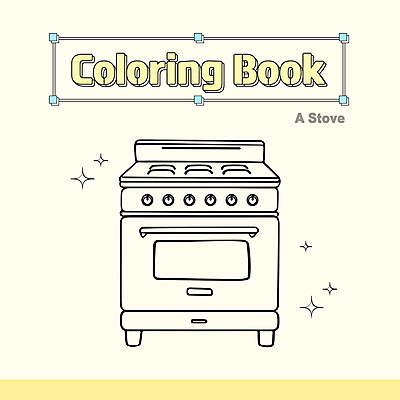 일러스트 사람없음 가전제품 오븐 스케치 테두리 라인아트 오브젝트 드로잉 젠탱글 국내일러스트 AI파일 선 미술 파일형식 벡터