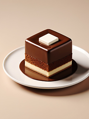 JPG 편집이미지 접시 음식 그림자 사람없음 3D 케이크 초콜릿 조각케이크 큐브 디지털합성 초코케이크 편집소스 2025년 트렌드컬러 편집3D 모카무스 AI포토 AI콘텐츠 식기 컬러 디저트 연도 파일형식