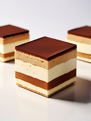 JPG 편집이미지 음식 그림자 사람없음 3D 케이크 조각케이크 큐브 디지털합성 티라미수 편집소스 편집3D AI포토 AI콘텐츠 디저트 파일형식