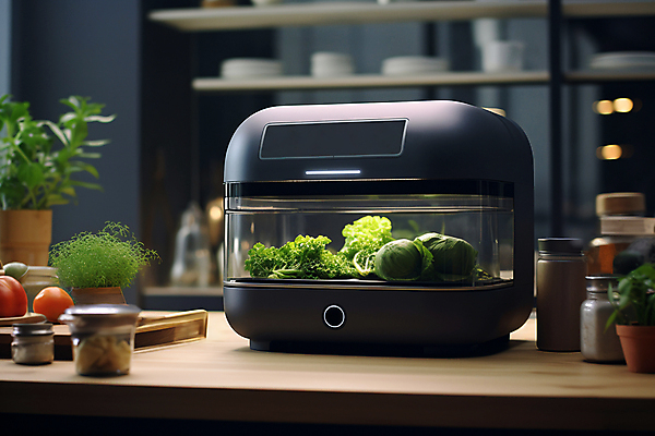 JPG 편집이미지 채소 미래 기술 사람없음 농작물 농장 농사 기계 디지털합성 스마트팜 편집실사 AI포토 AI콘텐츠 컨셉 농업 CG 파일형식