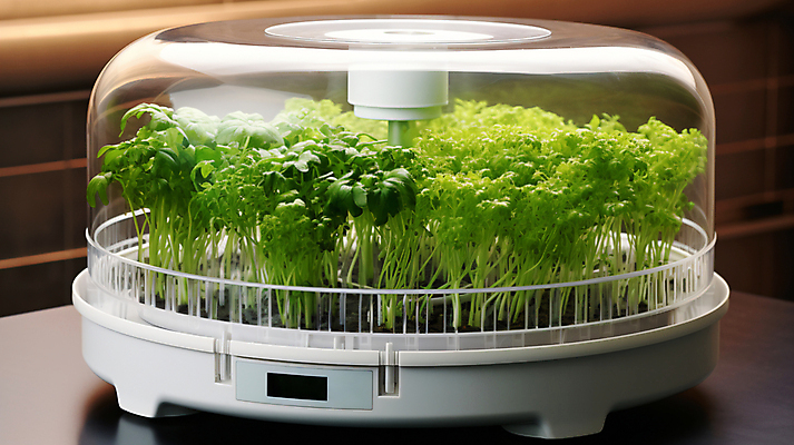 JPG 편집이미지 채소 미래 기술 사람없음 농작물 농장 농사 기계 디지털합성 스마트팜 편집실사 AI포토 AI콘텐츠 컨셉 농업 CG 파일형식