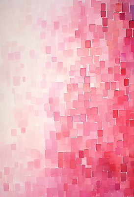JPG 분홍색 백그라운드 패턴 일러스트 수채화 사람없음 사각형 타일 모자이크 그라데이션 국내일러스트 AI일러스트 AI콘텐츠 도형 컬러 무늬 파일형식