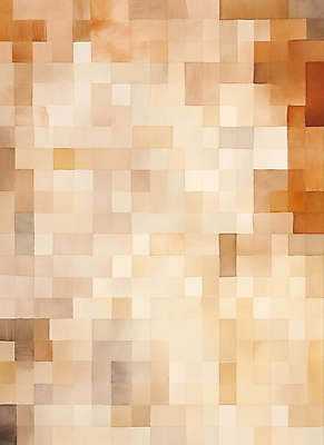 JPG 백그라운드 패턴 일러스트 수채화 사람없음 갈색 사각형 타일 모자이크 그라데이션 국내일러스트 AI일러스트 AI콘텐츠 도형 컬러 무늬 파일형식